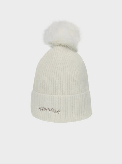 [Aespa Karina Worn] Nordisk Pom Pom Angora Beanie