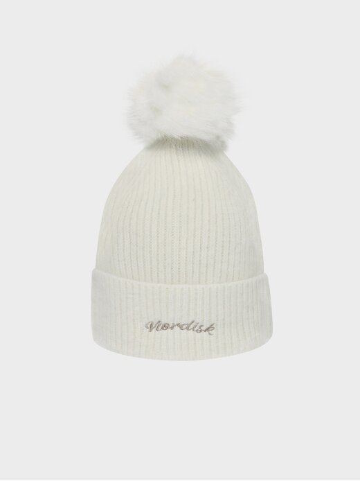 [Aespa Karina Worn] Nordisk Pom Pom Angora Beanie