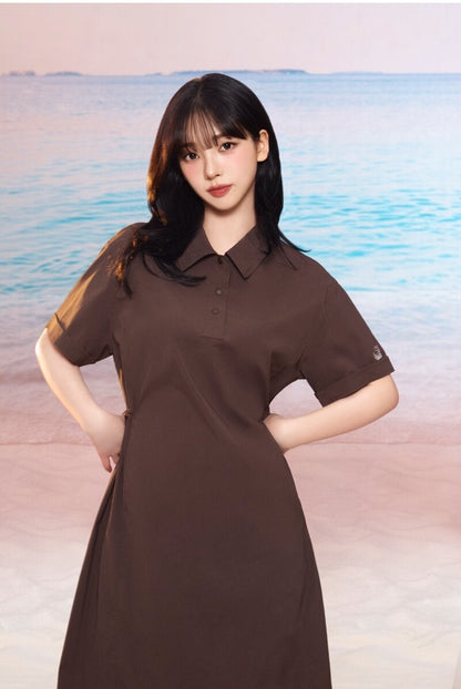 [Aespa Karina PIck] 26 Summer Nordisk Mimir Collar Dress - W