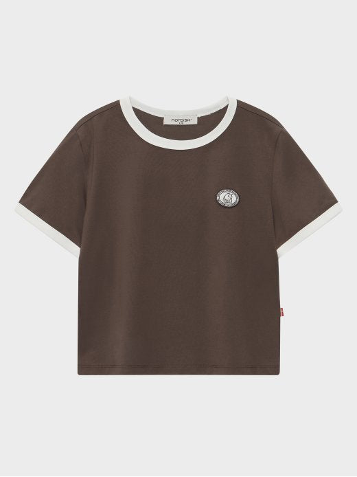 Aespa Karina X Nordisk Crop Ringer Short Sleeve T-Shirt