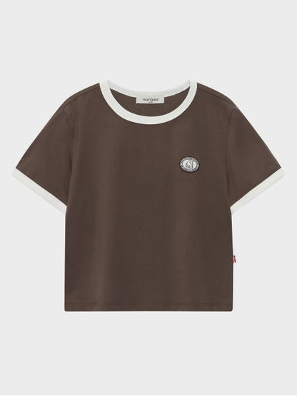 Aespa Karina X Nordisk Crop Ringer Short Sleeve T-Shirt