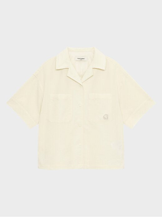 [Aespa Karina PIck] 26 Summer Nordisk Seersucker Short Sleeve Shirt - W