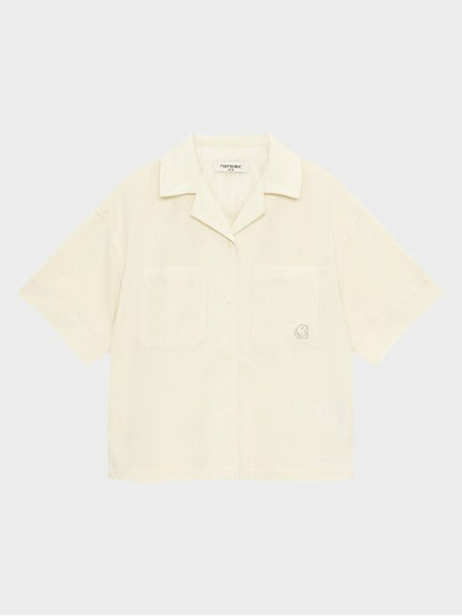 [Aespa Karina PIck] 26 Summer Nordisk Seersucker Short Sleeve Shirt - W