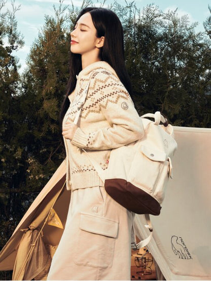 [Aespa Karina Pick] Nordisk Nihaun Corduroy Backpack