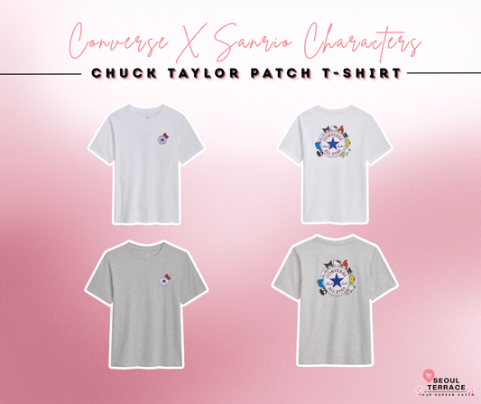 [Converse X Sanrio Characters] Chuck Taylor Patch T-Shirt