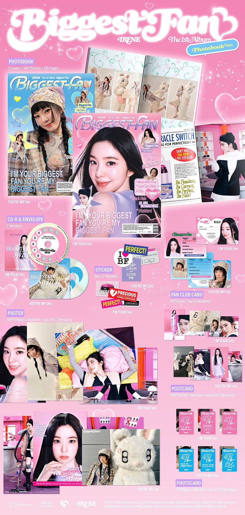 RED VELVET] IRENE - THE 1ST STUDIO ALBUM 