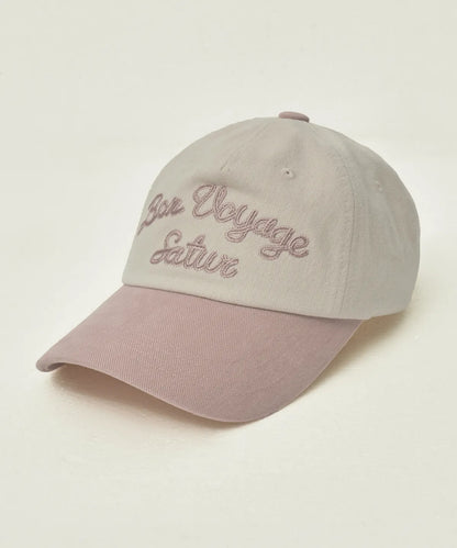 [Park Gyu-young Pick]  Bon Voyage Contrast 5 Panel Ball Cap