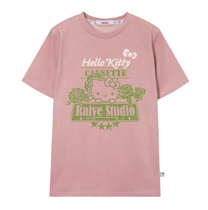 RAIVE X HELLO KITTY - Rose Graphic T-shirt