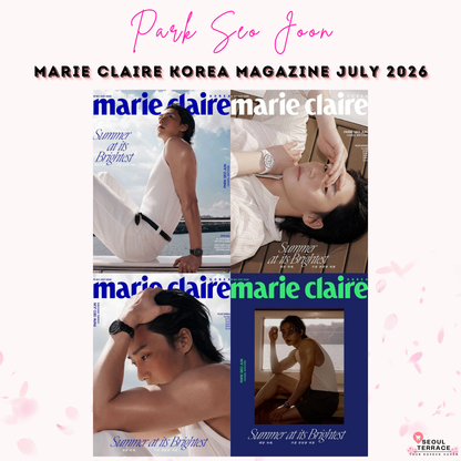 Park Seo Joon - Marie Claire Korea Magazine July 2026