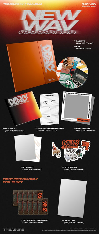 TREASURE 4th MINI ALBUM [NEW WAV]