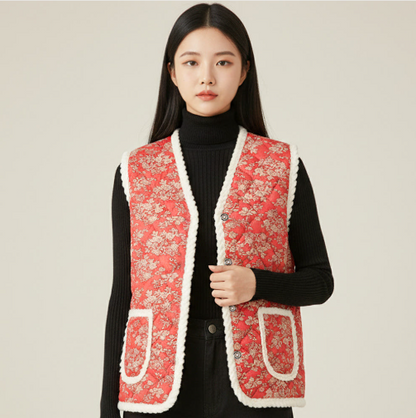 Korean Kimjang Vest (K-ajumma, grandma style)