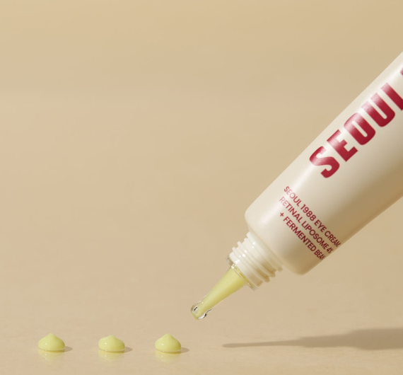 K-SECRET SEOUL 1988 Eye Cream: Retinal Liposome 4% + Fermented Bean