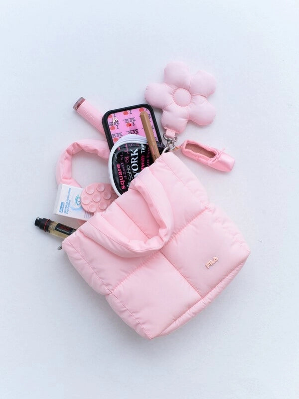 [Han So Hee Pick] FILA Puffer Tote Bag