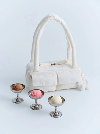 FILA Puffer Shoulder Bag