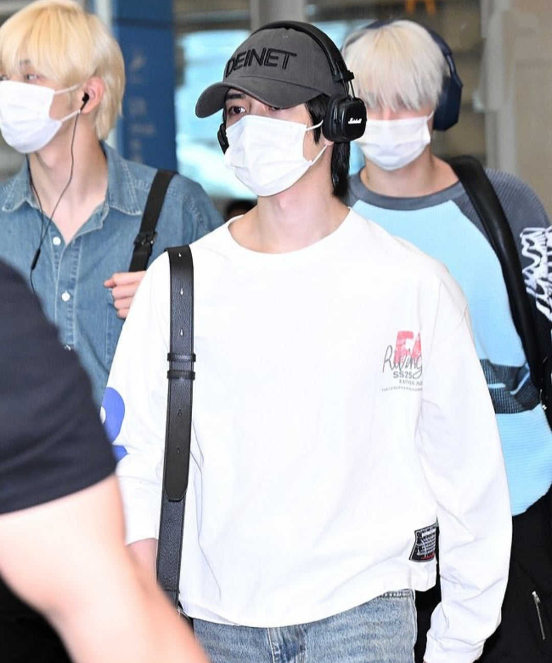 [TXT Beomgyu Worn] Deinet Washed Logo Cap
