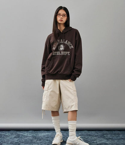 [IU Worn] 25FW New Balance UNI College Club Hoodie (Semi Over Fit)