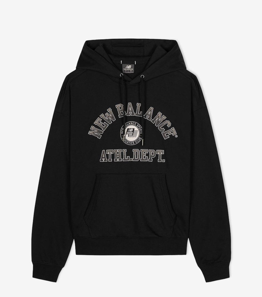 [IU Worn] 25FW New Balance UNI College Club Hoodie (Semi Over Fit)