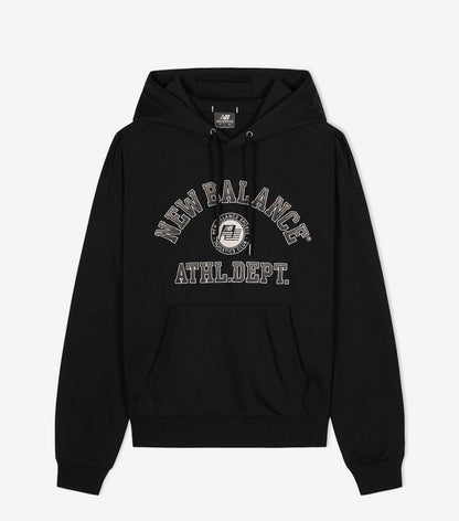 [IU Worn] 25FW New Balance UNI College Club Hoodie (Semi Over Fit)