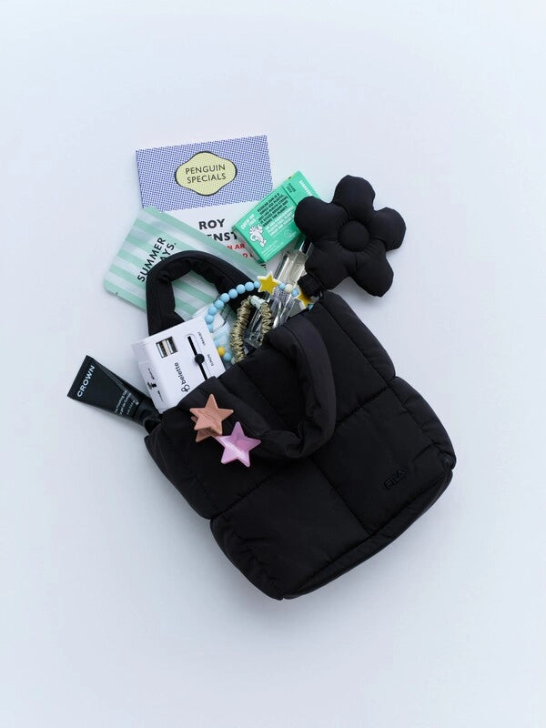 [Han So Hee Pick] FILA Puffer Tote Bag