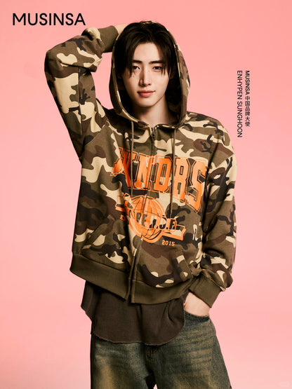 [Enhypen Sunghoon Worn] WKNDRS. HOF Zip Up Hoodie