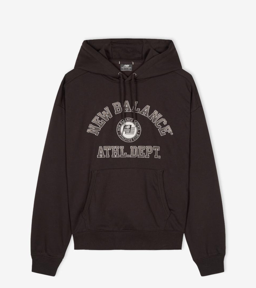 [IU Worn] 25FW New Balance UNI College Club Hoodie (Semi Over Fit)