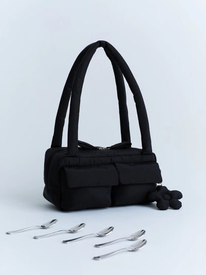 FILA Puffer Shoulder Bag