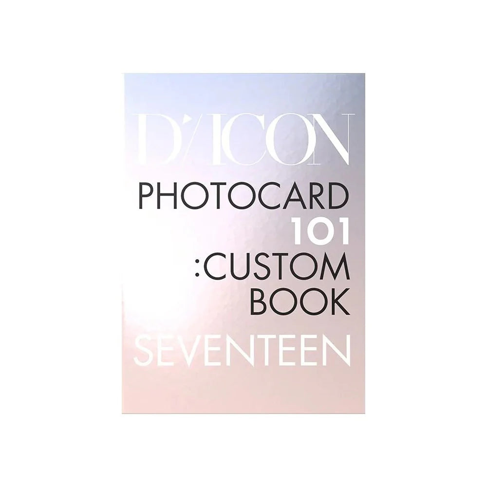 SEVENTEEN - DICON Photocard 101: Custom Book