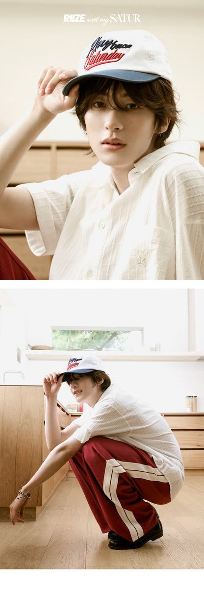 [Riize X Satur] 90s Playback Contrast Ball Cap