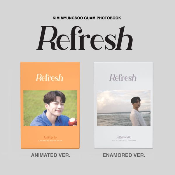 KIM MYUNGSOO - GUAM PHOTOBOOK [Refresh]