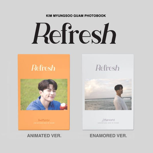 KIM MYUNGSOO - GUAM PHOTOBOOK [Refresh] SET