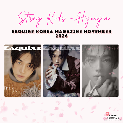 [STRAY KIDS] HYUNJIN - ESQUIRE KOREA MAGAZINE NOVEMBER 2026