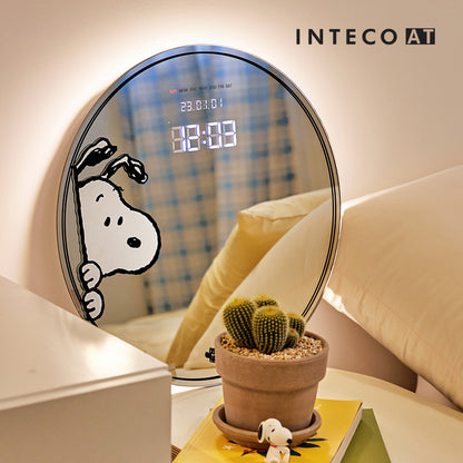 Bo Friends - Inteco AT - Snoopy LED Silent Backlight Interior Digital Wall Clock