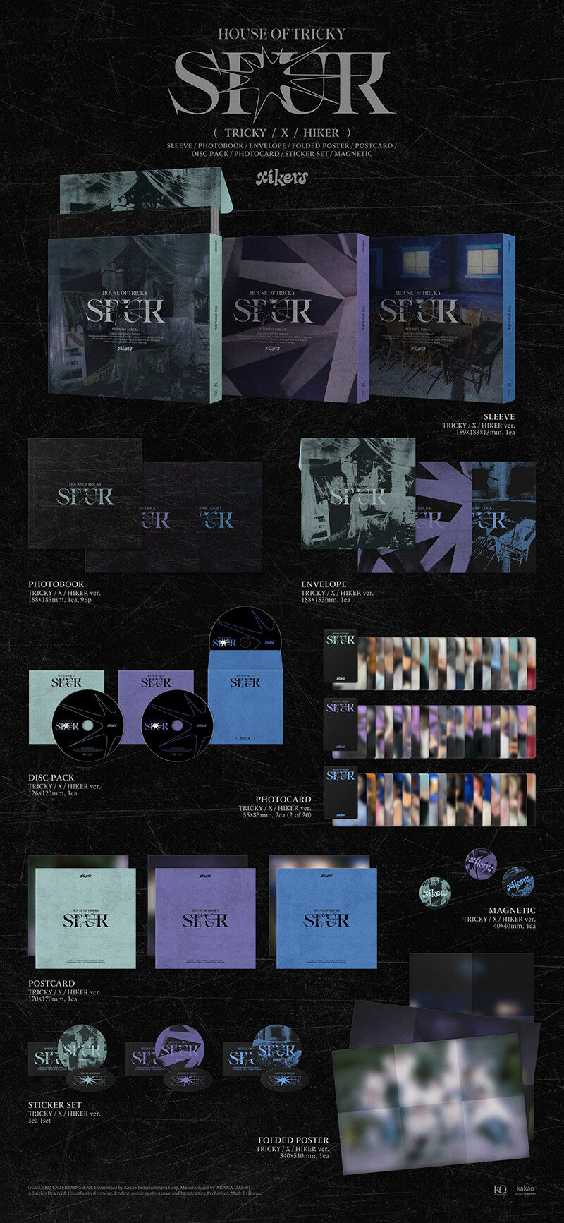 Xikers - House of Tricky : Spur - 5th Mini Album
