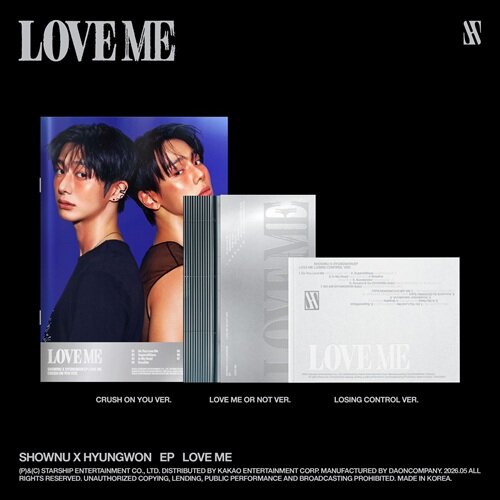 (MONSTA X) Shownu x Hyungwon  - LOVE ME / EP ALBUM