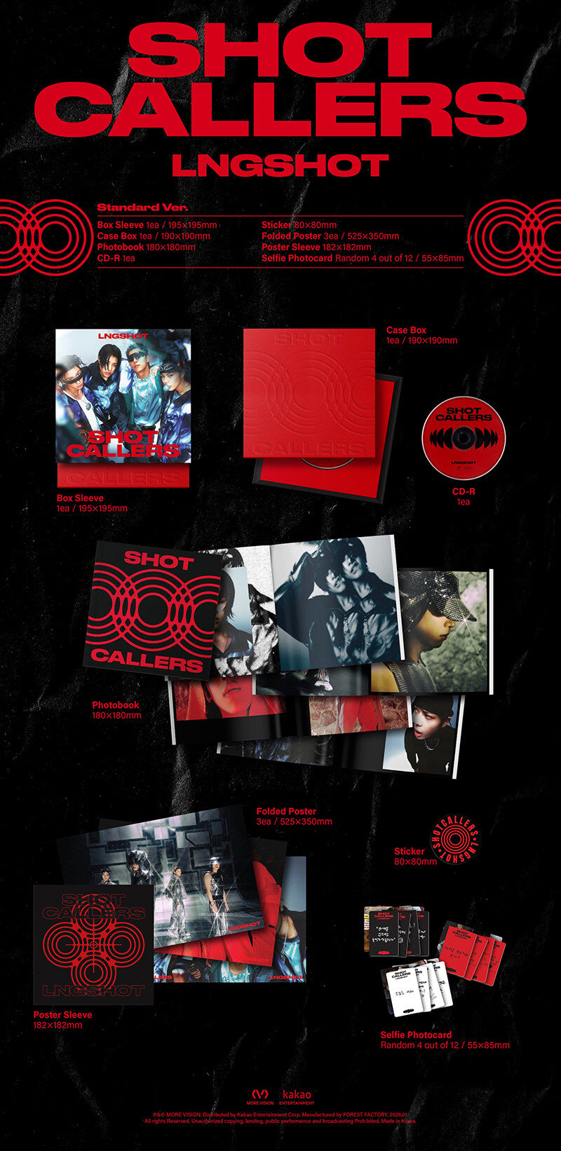 LNGSHOT EP Album – SHOT CALLERS