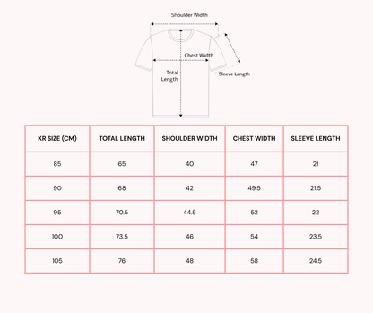 [Converse X Sanrio Characters] Sticker T-Shirt
