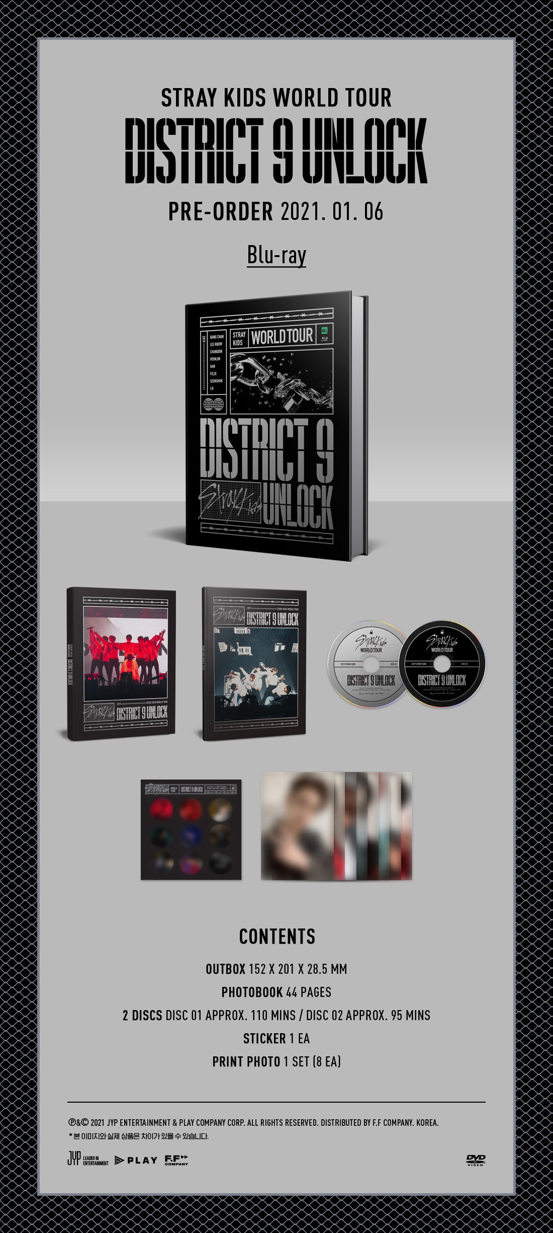 Stray Kids - Stray Kids World Tour 'District 9 : Unlock' in SEOUL BLU-RAY