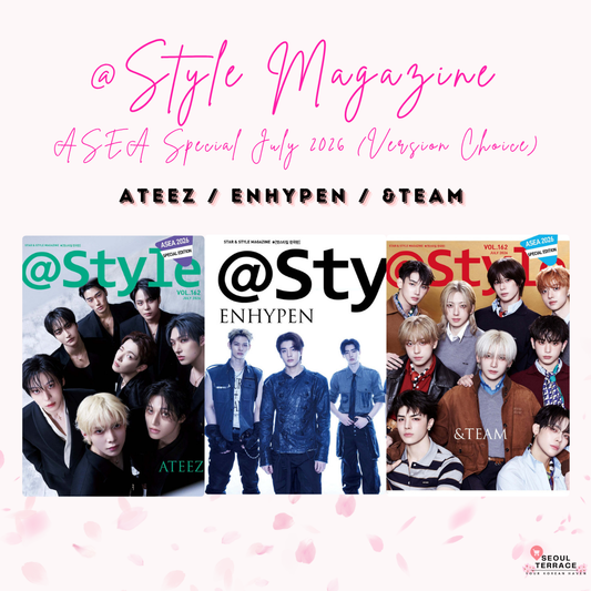 ATEEZ / ENHYPEN / &TEAM – @Style Magazine ASEA Special July 2026 (Version Choice)