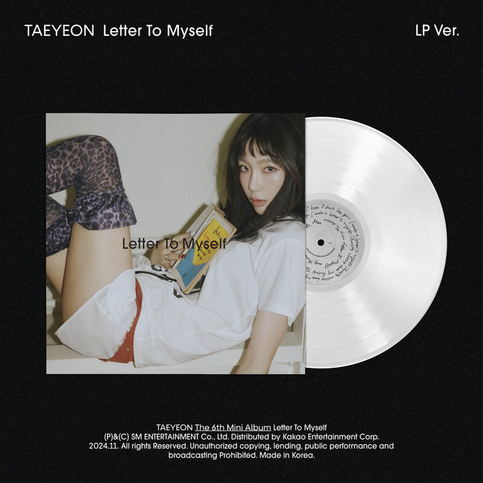 SNSD Girl's Generation TAEYEON - The 6th Mini Album [Letter To Myself] (LP Ver.)