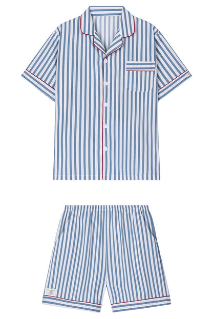 Nmixx Haewon X Dossy 26SS Silk Fit Tove Short Sleeve Couple Pajama Set