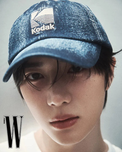 [TXT Beomgyu Worn] Kodak Vintage Blue Washing Ball Cap
