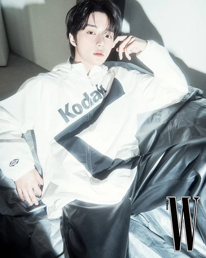 TXT Beomgyu Worn] Kodak K Hooded Long Sleeve Jacket – SEOUL
