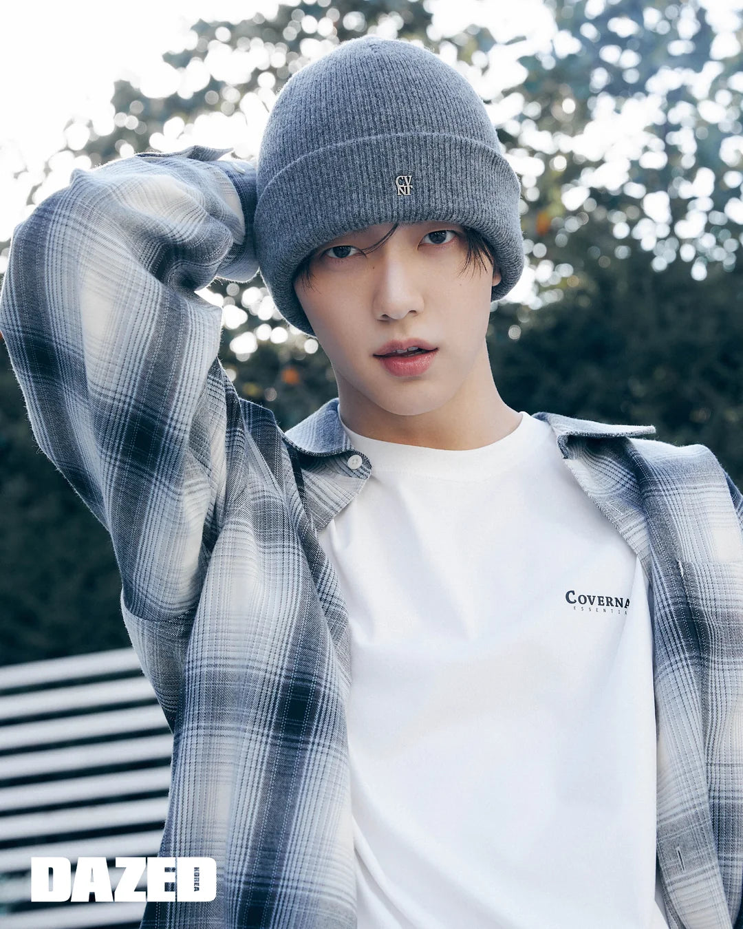 [TXT Soobin Worn] Covernat Authentic CVNT Logo Wool Beanie