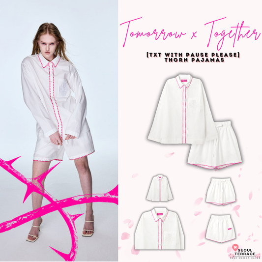 TOMORROW X TOGETHER  - Thorn Pajamas [TXT with Pause Please MERCH MD]