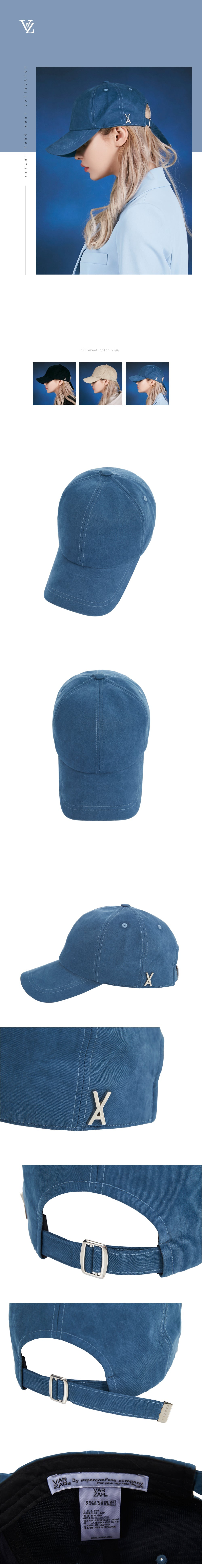 [Dear X Kim Yoo Jung Worn] Varzar OG Fit Overfit Washed Ball Cap