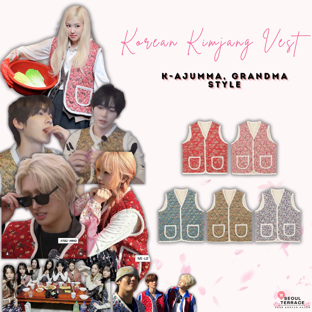 Korean Kimjang Vest (K-ajumma, grandma style)