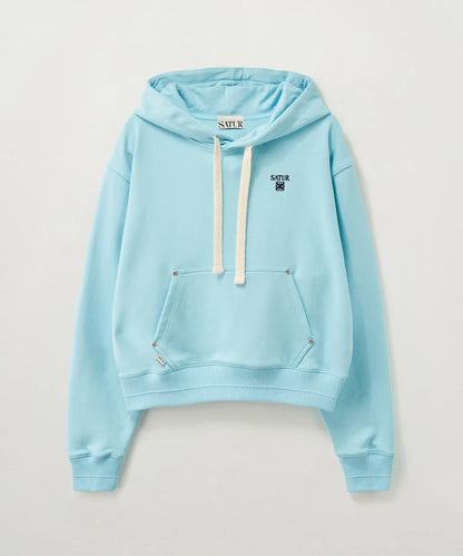 [Riize Pick] 26SS Satur Loren Small Logo Rivet Hoodie