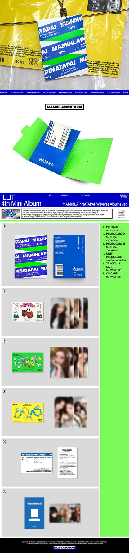 ILLIT - 4th Mini Album ‘MAMIHLAPINATAPAI’
