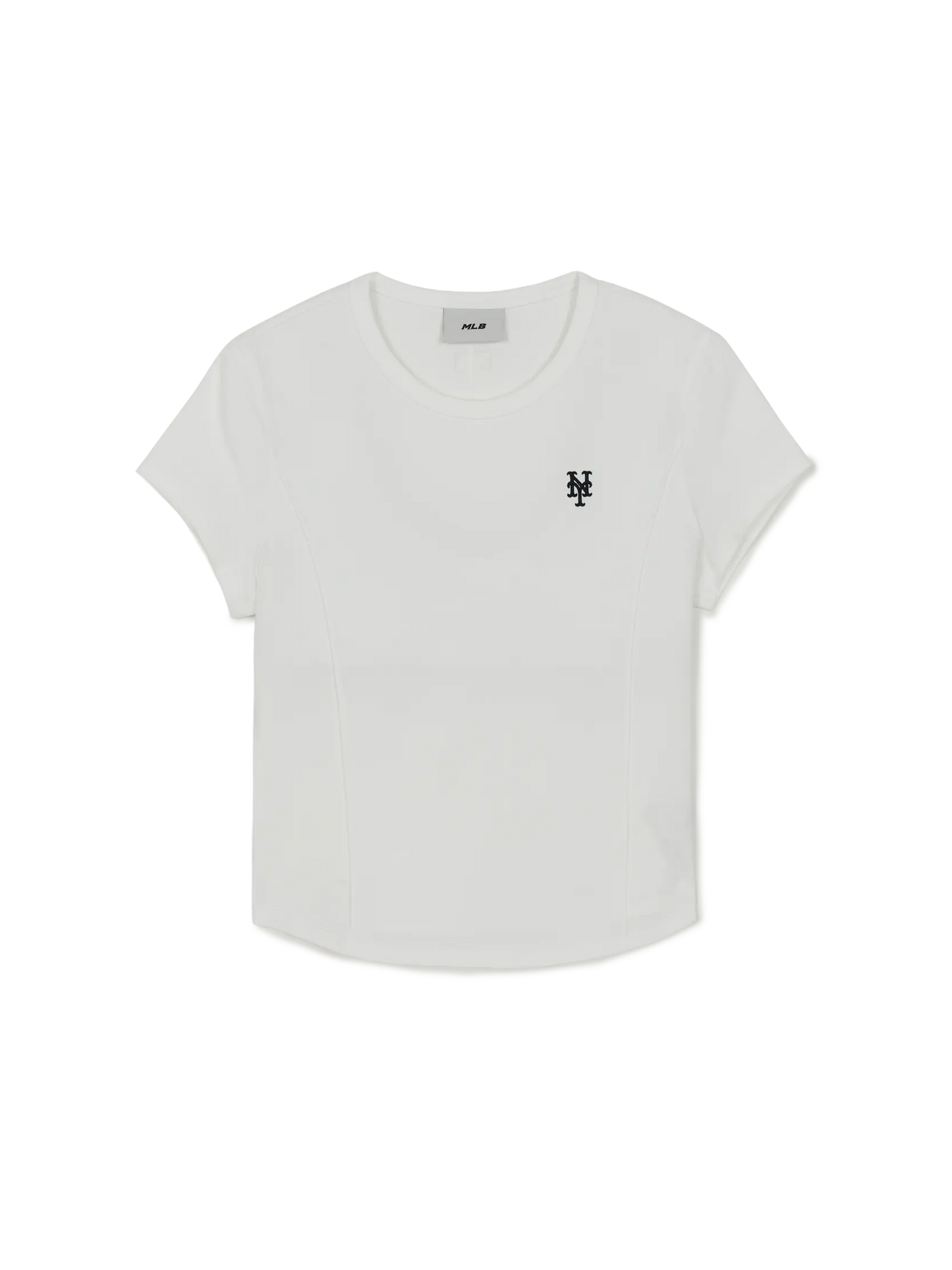 [Aespa Karina Worn] 26 Summer MLB Women's Basic Slim Fit Short Sleeve T-Shirt