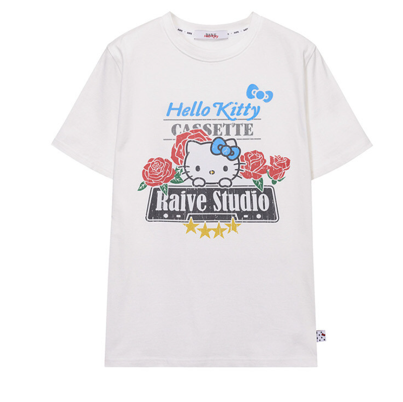RAIVE X HELLO KITTY - Rose Graphic T-shirt
